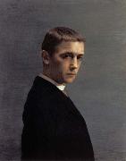 Felix Vallotton Mon Portrait oil on canvas